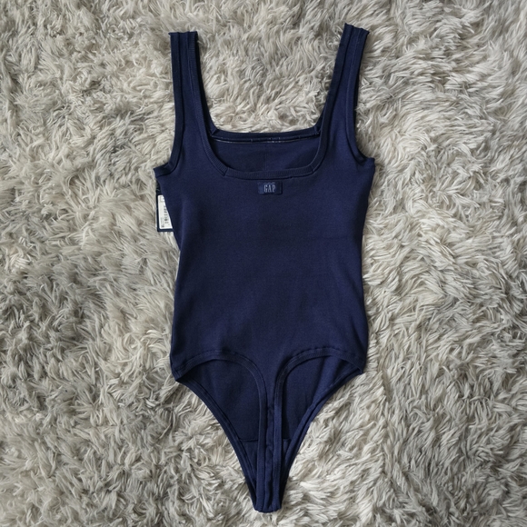 NWT GAP Body Cotton Ribbed Bodysuit - Size XS - Picture 2 of 4
